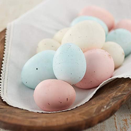 Factory Direct Craft Package of 36 Pastel Speckled Easter Faux Eggs | Amazon (US)