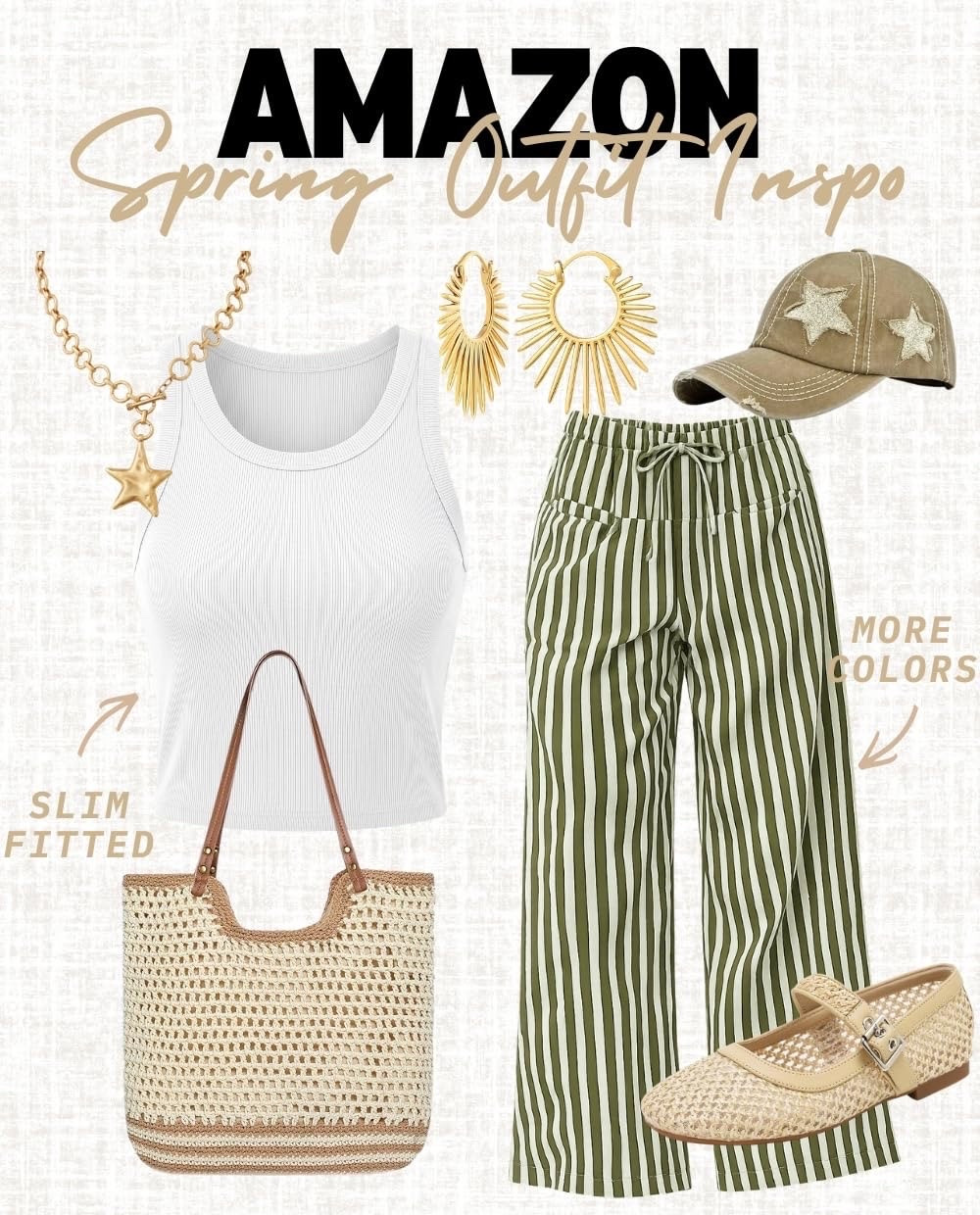 Spring Outfit Inspo from Amazon! ✨

Spring outfit, summer outfit, vacation outfit, travel inspo, travel wear, outfit ideas

#LTKgrwm #LTKootd #LTKmomlife