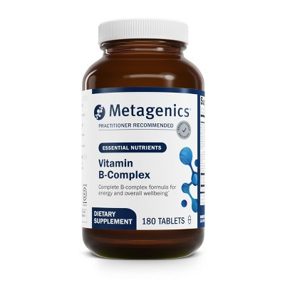 Metagenics Vitamin B-Complex - Energy Support & Healthy Stress Response - with Vitamin B6 & B12 - Vegetarian & Gluten-Free - 180 Count | Target
