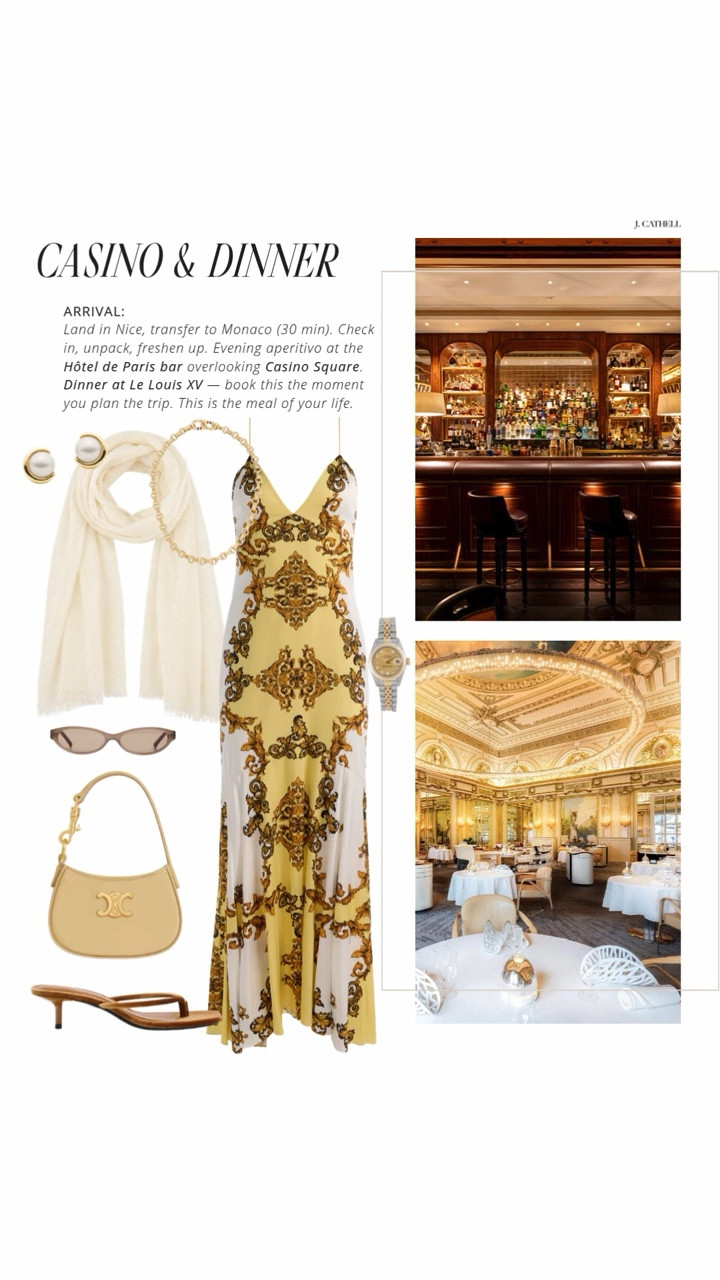 Monaco F1, but make it fashion 🏁✨

Race weekend, yacht days, beach clubs, and nights that don’t end—this is Monaco at its most iconic. From trackside moments to champagne on deck, every look needs to match the energy.

Sharing what I’d wear for it all—elevated, effortless, and ready for every scene. Save this for dream trip inspo and tap to shop. 🤍#MonacoGP #F1Style #LuxuryTravel #EuroSummer #ResortStyle #LTKFinds
 

 

#LTKTravel #LTKootd #LTKOver40 #LTKTravel