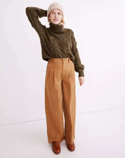 Somervell Modern Cable Turtleneck Sweater | Madewell