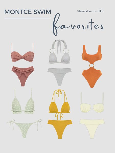 My favorite swimwear!! All of these are on sale too! 



Swim 
Bikini 
Resort wear
Travel 
Vacation 
Spring break 

#LTKswim