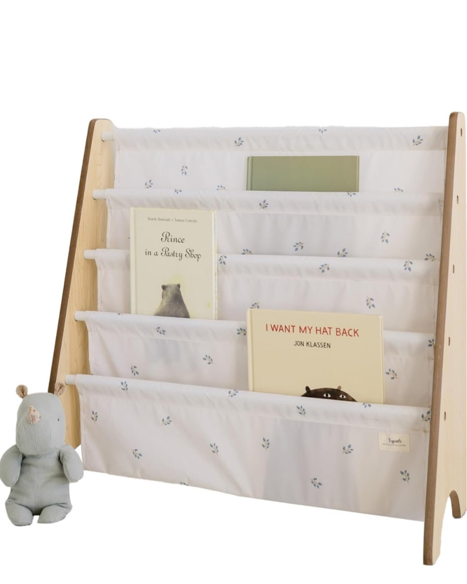 Kiddos Bookshelf (: absolutely love the dainty flower pattern! They have tons of precious patterns, check them out! 

#LTKHome #LTKFindsUnder100