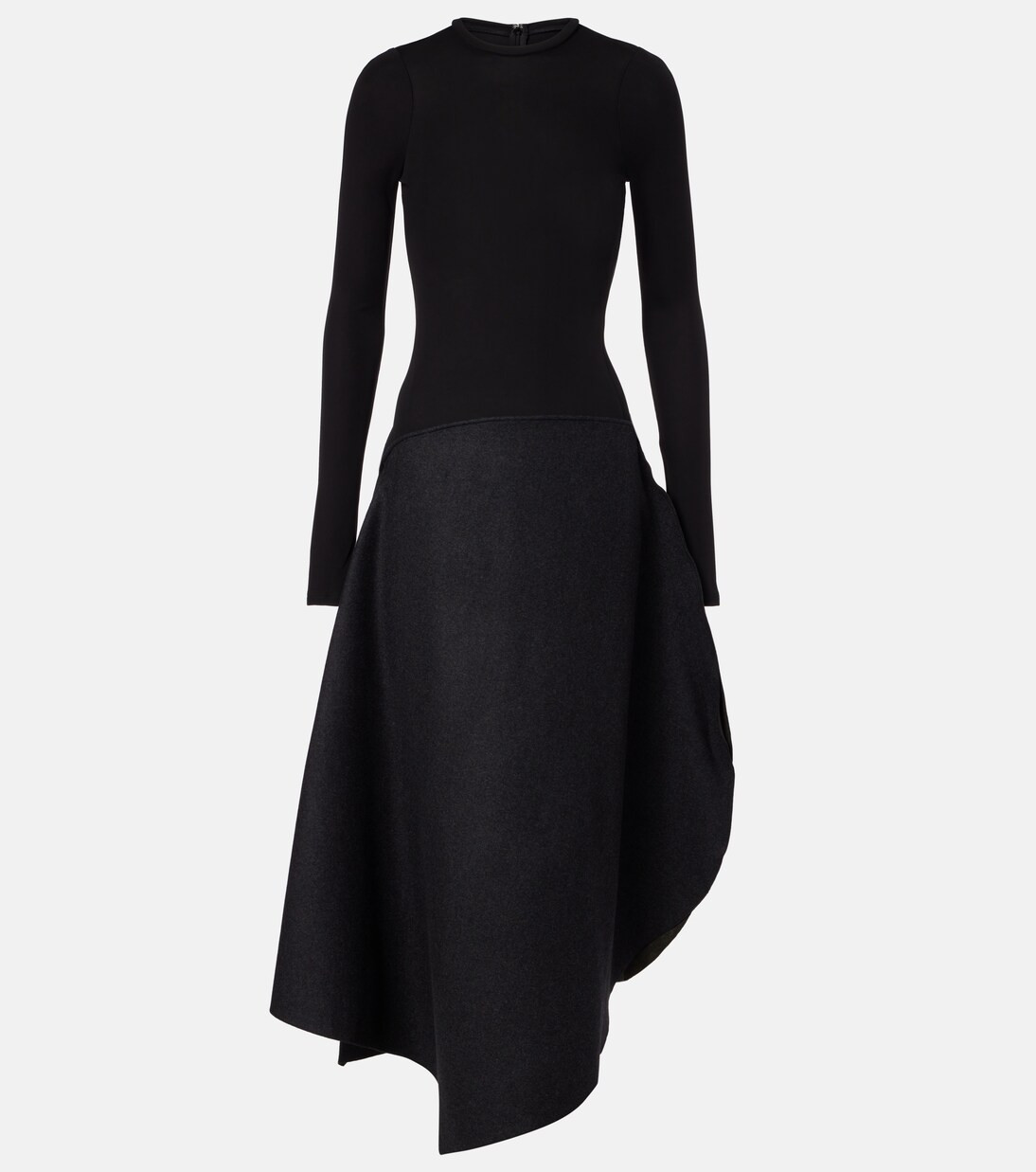 Asymmetric midi dress | Mytheresa (US/CA)