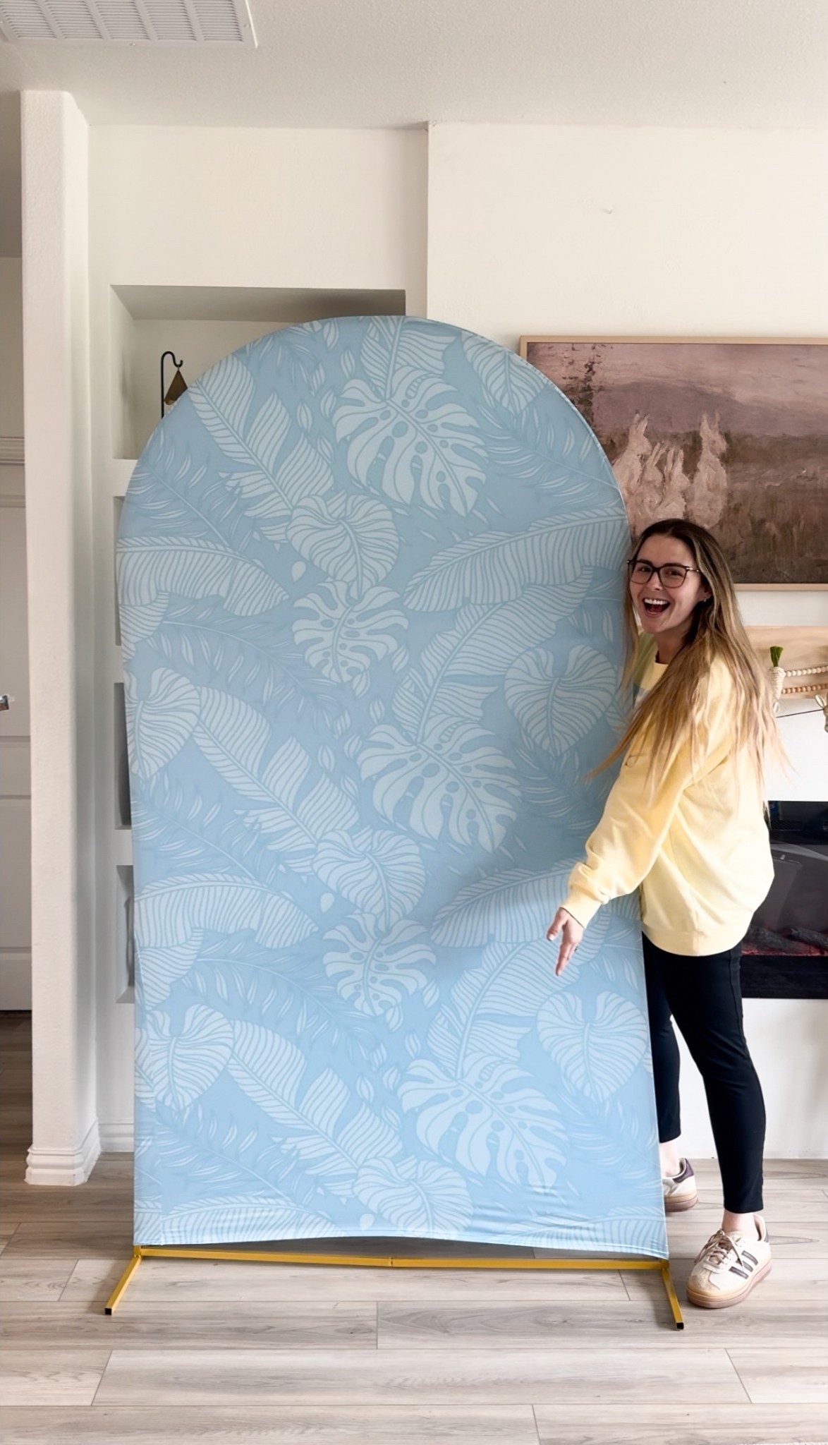 Custom Amazon arch spandex cover for Stitch Birthday party

#LTKKids #LTKParties