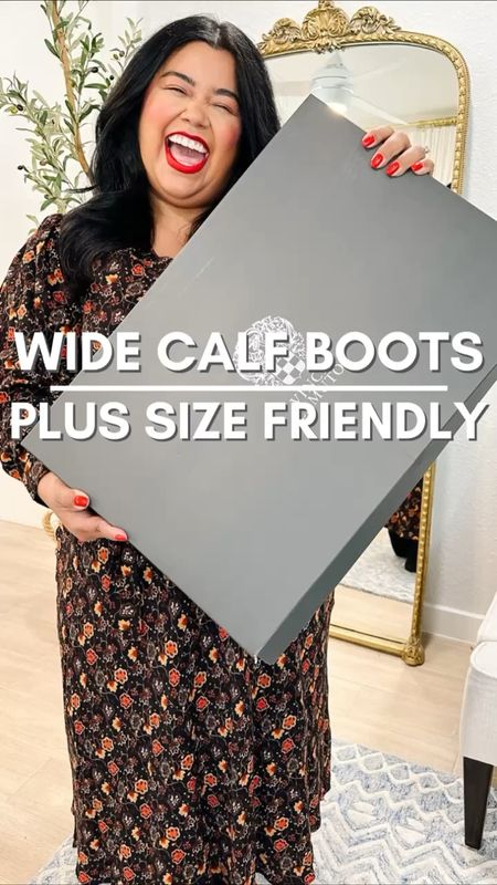 ✨ Smiles and Pearls is back with another Vince Camuto Wide calf boot review ✨ 

👢 This style is the Crutinie in the Extra wide calf. If you love a heeled boot, this one is PERFECTION! It's a 4.5" heel and comes in three shades: black, caramel, or biscotti suede.

👢 They are a buttery soft leather and even have an elastic gusset at the top for some extra stretch. Even with the heel, they are sooo comfortable! She wore these for a good 5 hours or so without any discomfort.

🌟RATING: 9/10! The only con is that pesky half zipper

We have one more wide calf and wide width boots coming from Vince Camuto, so she will be reviewing more soon!

#LTKHoliday #LTKplussize #LTKSeasonal