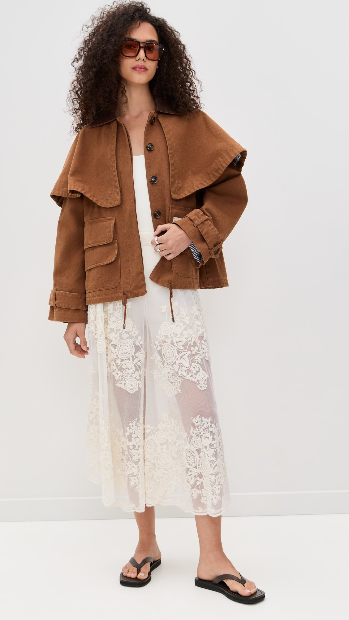Carolyn Work Wear Cape Jacket | Shopbop