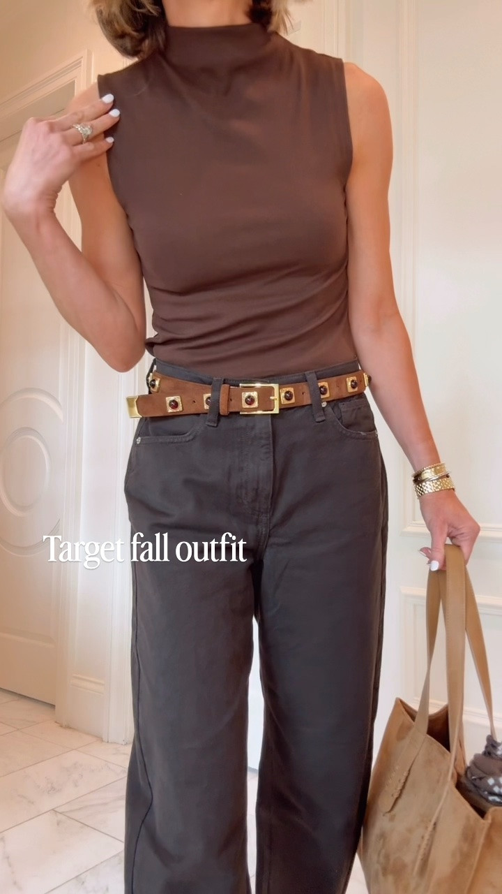How I’m styling these $30 chocolate brown barrel jeans from @Target for fall!

#LTKootd #LTKSeasonal