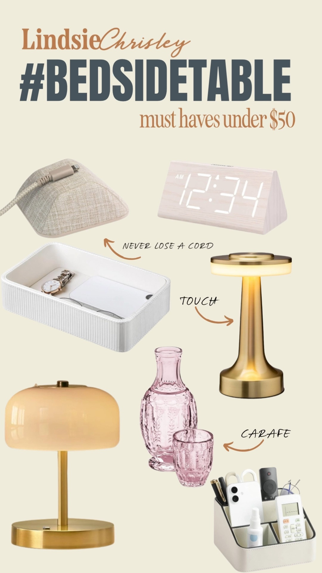 Amazon bedside table must haves 💤 

#LTKFindsUnder50 #LTKHome #LTKFamily