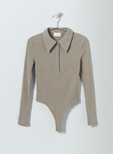 Kia Ribbed Bodysuit | Who What Wear Collection