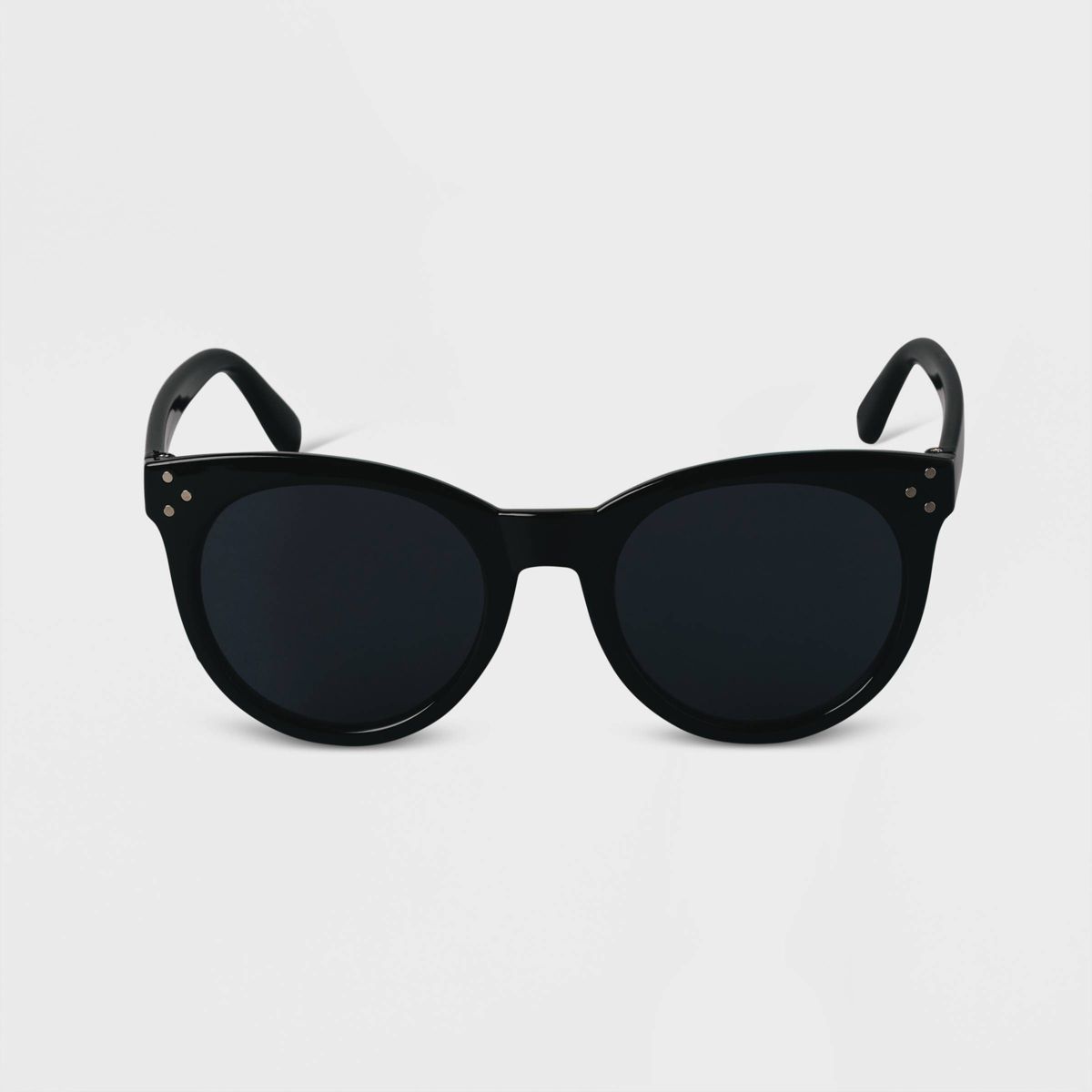 Women's Tortoise Shell Plastic Round Sunglasses - A New Day™ Tan | Target