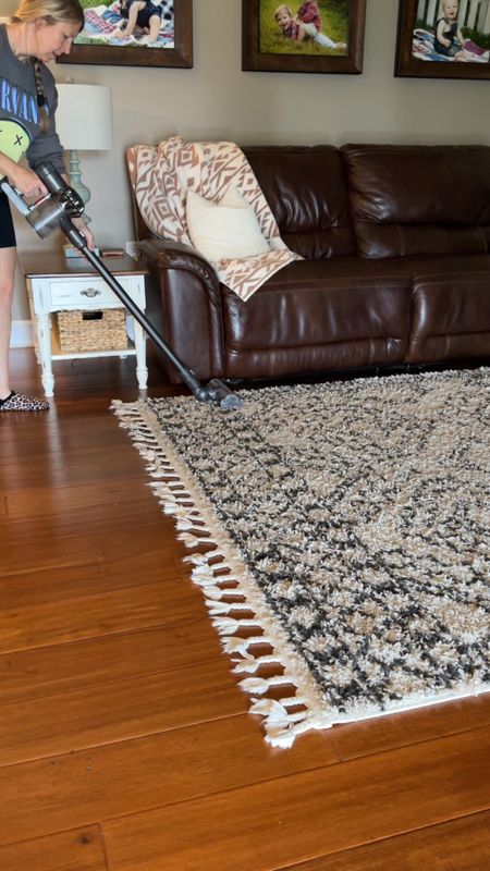 I love this rug from Rugs USA! Everyone always asks me about the tassels and they are so easy to vacuum with my cordless Dyson. They have held up great for a few years now! #arearug #bohorug #bohohomedecor #bohohome

#LTKhome #LTKFind #LTKsalealert