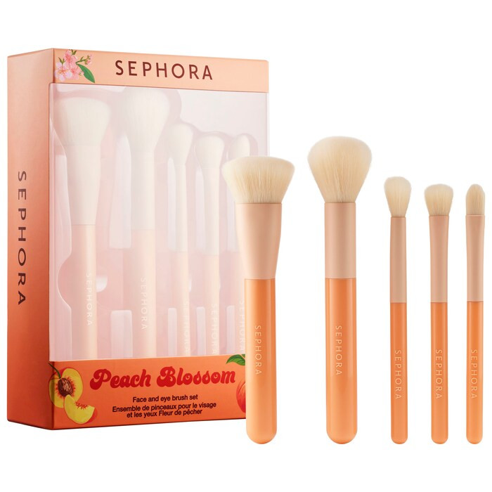 Peach Blossom Face and Eye Brush Set - SEPHORA COLLECTION | Sephora | Sephora (US)