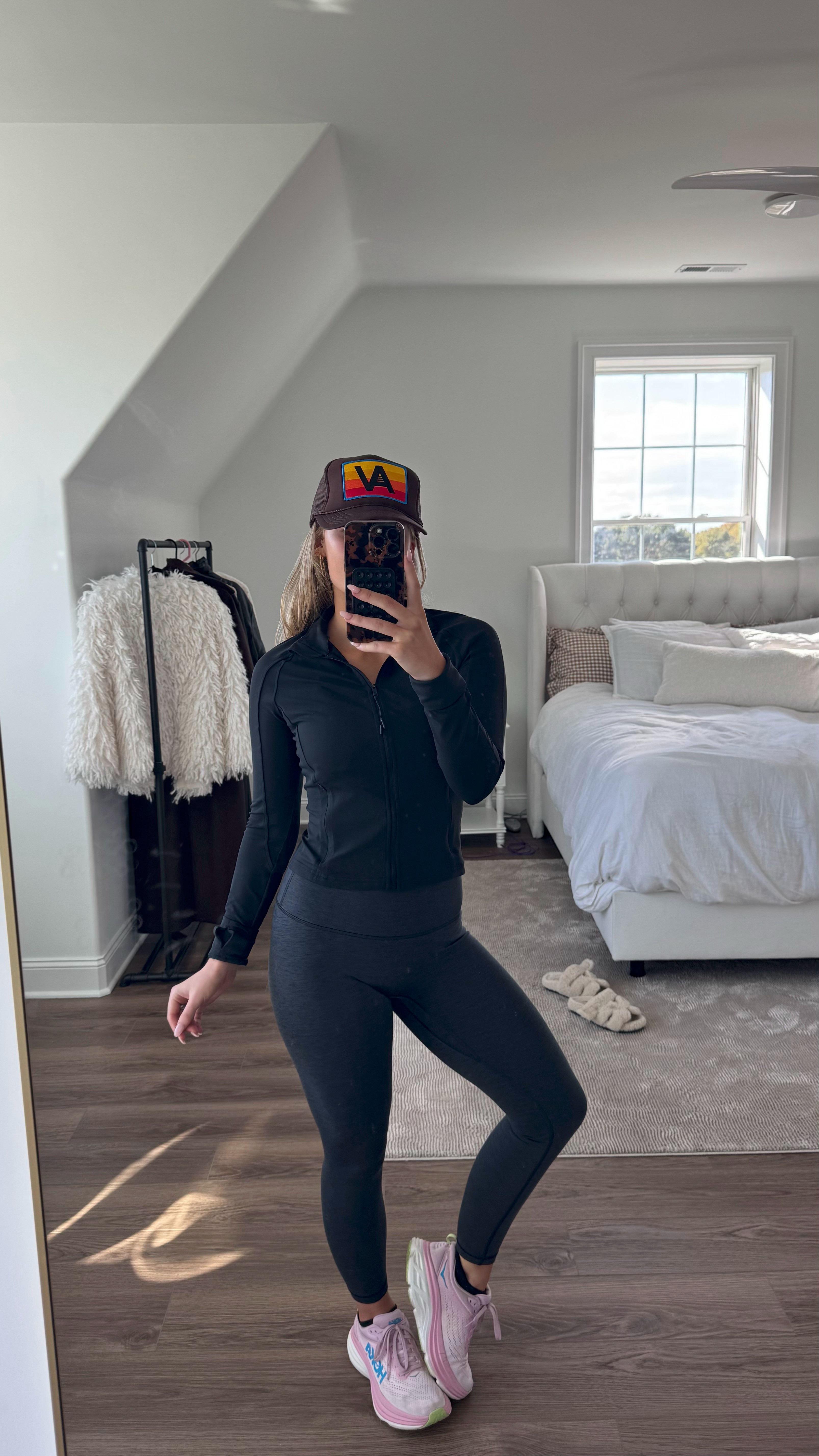 size small jacket, and small leggings! 

 #LTKActive