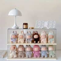 Extended Transparent Display Box, Suitable for Labubu Dolls - Dustproof, Accommodating 6 Pieces for Showcasing Cute Characters | AliExpress (US)