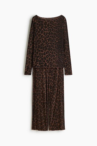 H & M - Ribbed Pajamas - Beige | H&M (US + CA)