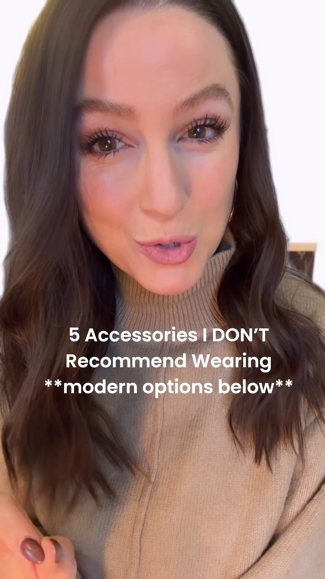 5 accessories I don’t recommend wearing this winter and modern options linked below  