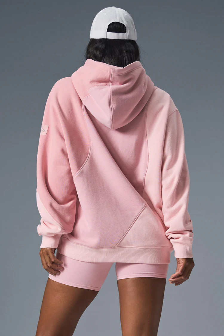 Make Waves Hoodie - Ivory/Bone/Gravel | Alo Yoga