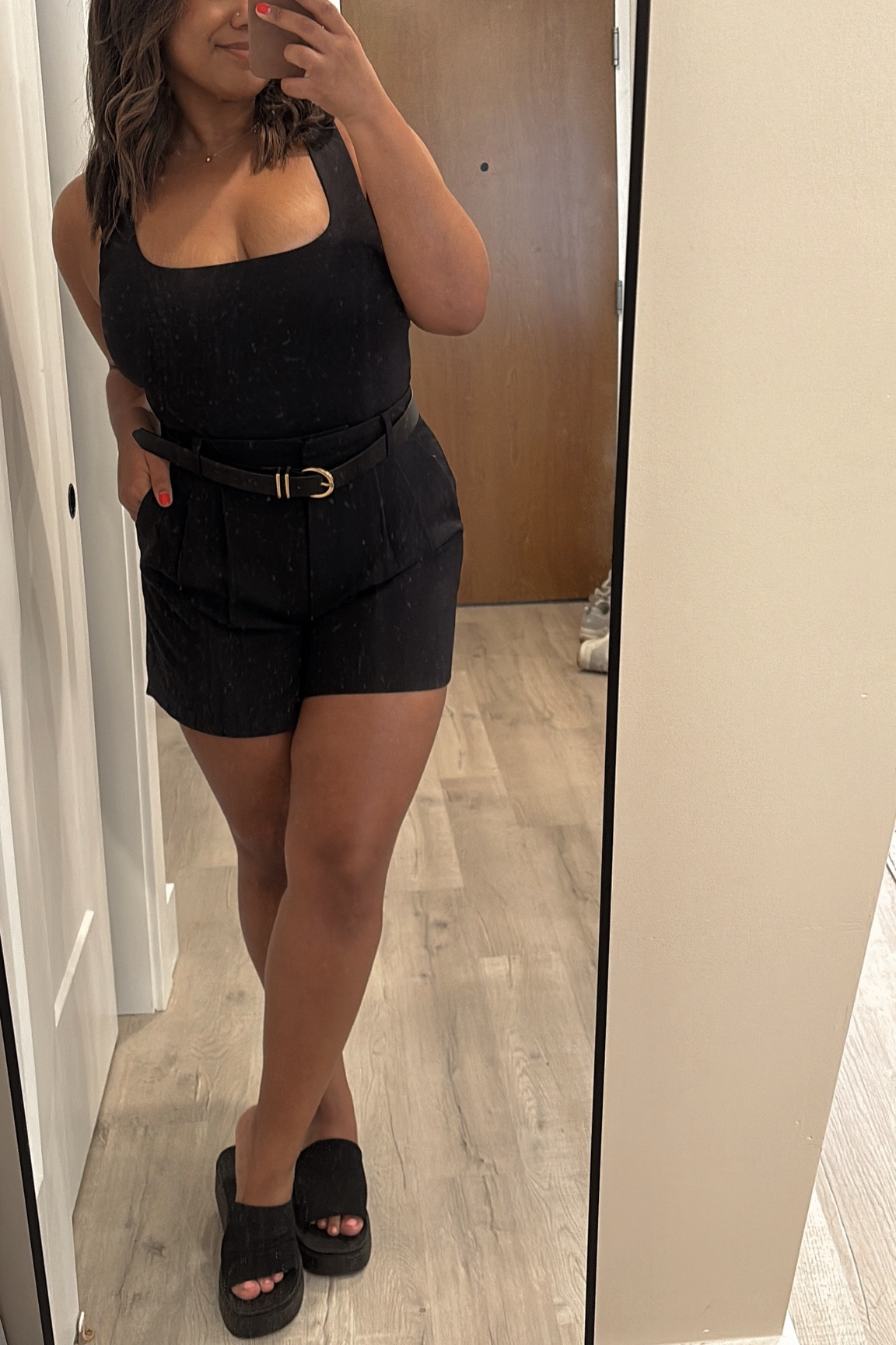 a comfy more professional looking kinda fit! belt & shoes are on sale :)

Wearing a 30 in the shorts
Large in the bodysuit


#LTKMidsize #LTKStyleTip #LTKWorkwear