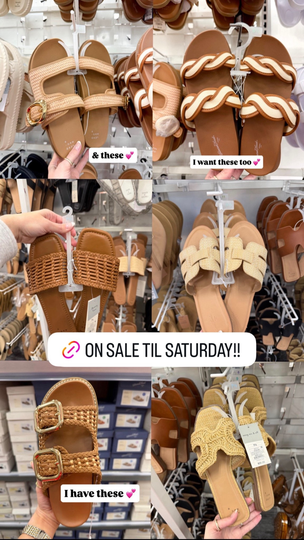 Target shoes and target sandals for the whole family on sale til Saturday! 

#LTKmomlife #LTKootd