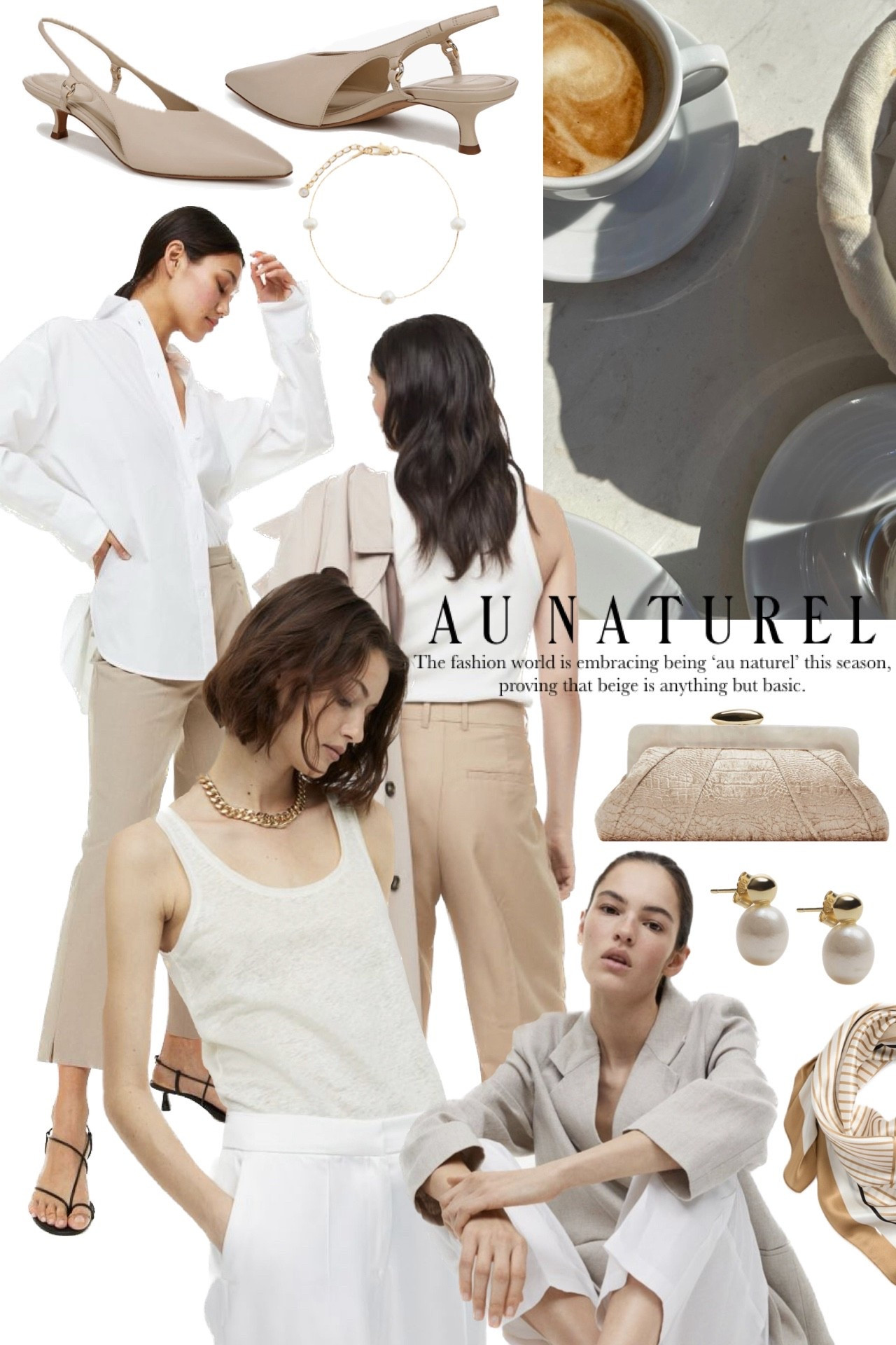 Neutral edit ✍🏻 

#pants #buttonup #heels #dupe #handbag clutch earrings scarf blouse tank top workwear blazer sandals beige cream pearl sweater 

#LTKWorkwear #LTKOver40 #LTKootd