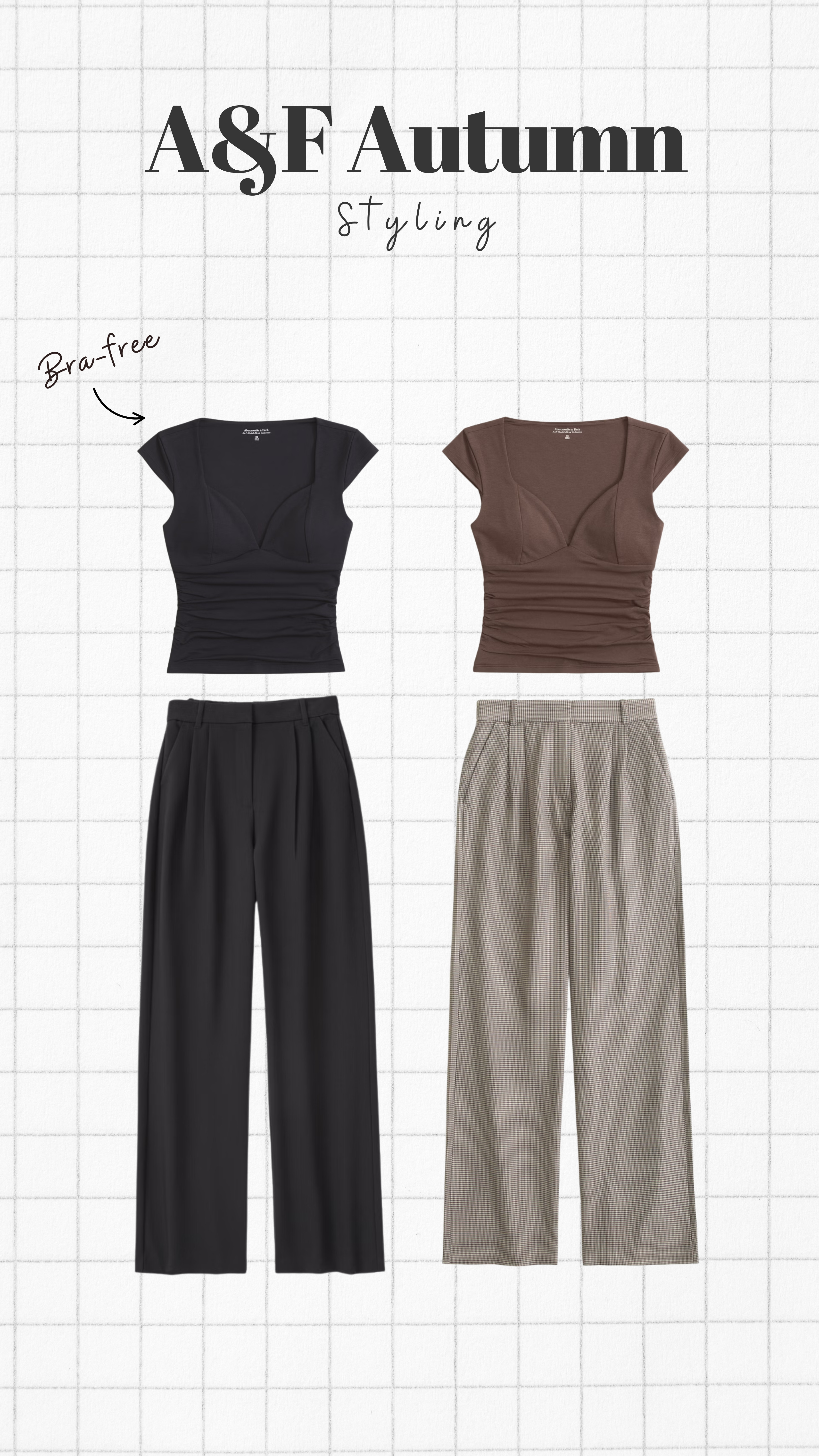 Styling the Curve-Love Sloane trousers from Abercrombie 🤎✨ 

 #LTKFashionMonth #LTKautumn #LTKcurves