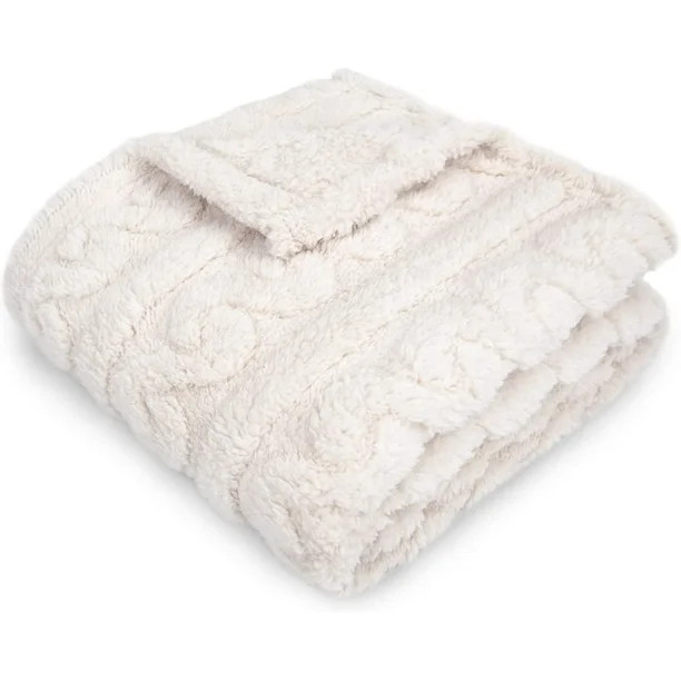 Baby Blanket for Girls Toddlers 3D Fleece Fluffy Fuzzy Blanket for Baby, Soft Warm Cozy Fleece Bl... | Walmart (US)