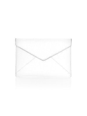 Leo Leather Envelope Clutch | Saks Fifth Avenue