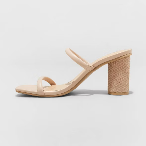 Women's Cass Square Toe Heels - A New Day™ | Target