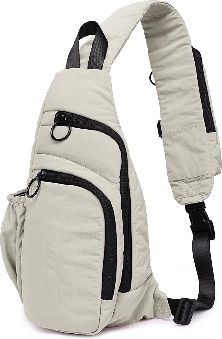 ODODOS Crossbody Sling Bag with Adjustable Straps Small Backpack Lightweight Daypack for Casual H... | Amazon (US)