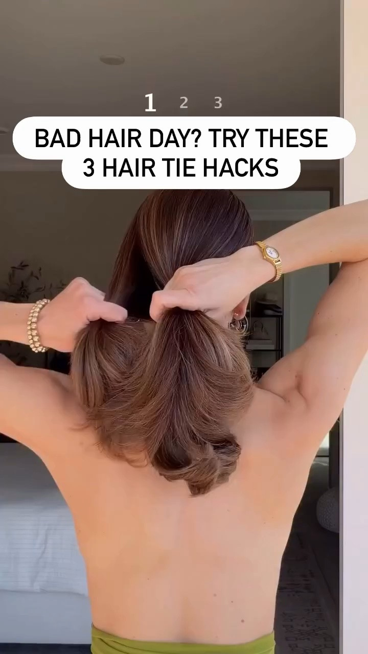 Bad hair day? Try these 3 hair tie hacks ✨

Sometimes your outfit isn’t the problem… your hairstyle is.

These quick tricks instantly make your look feel more polished, stylish, and put together 💁‍♀️

Which hack is your favorite? 👇

📌 Save this for your next bad hair day!
✨ Follow for more easy style tricks that make getting dressed effortles

#LTKU #LTKSeasonal #LTKvlog