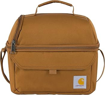 Carhartt Insulated 12 Can Two Compartment Lunch Cooler, Durable Fully-Insulated Lunch Box, Dual C... | Amazon (US)
