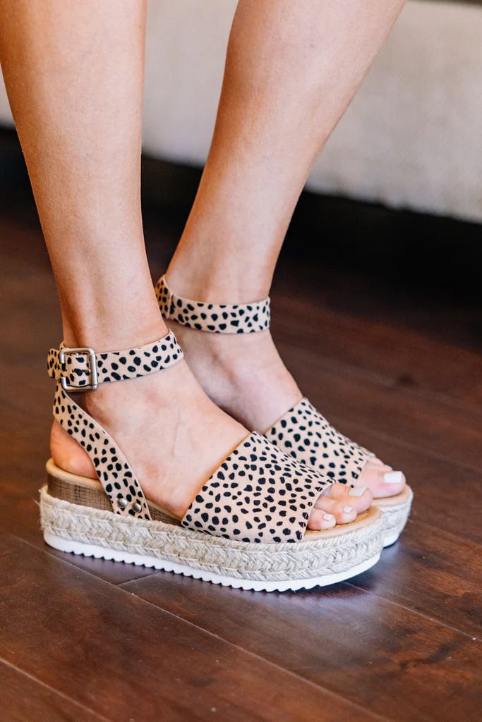 Getting Out Brown Leopard Espadrille Platform Sandals | The Mint Julep Boutique