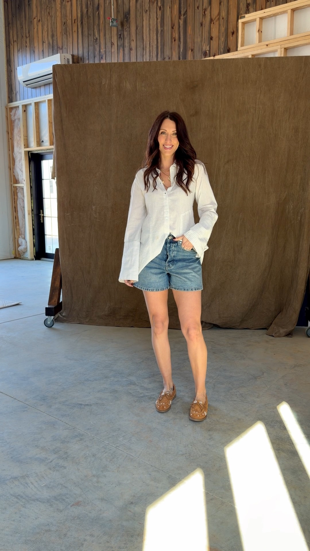 Perfect length!  I did the size 27” and small top. The super cute floral detail loafers are comfortable and fit true to size

#LTKgrwm #LTKTall