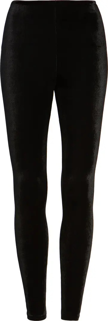 Perfect Control Top Velvet Leggings | Nordstrom