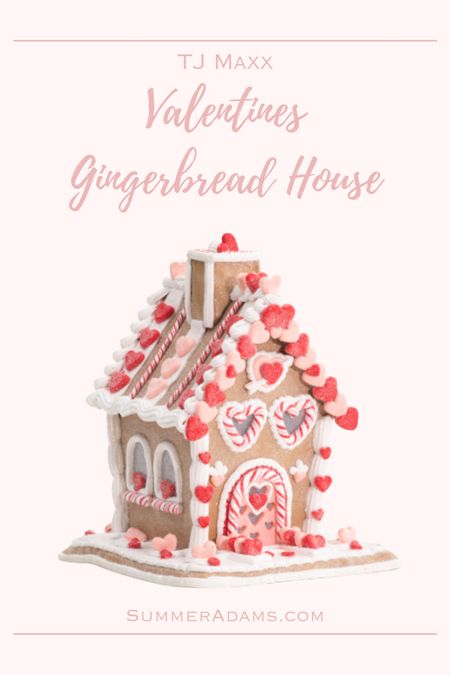 This is the cutest faux gingerbread house for Valentine’s Day from T.J. Maxx. What a great price!


Valentine’s Day decor 
Valentines gingerbread house

#LTKhome #LTKSeasonal #LTKfindsunder50