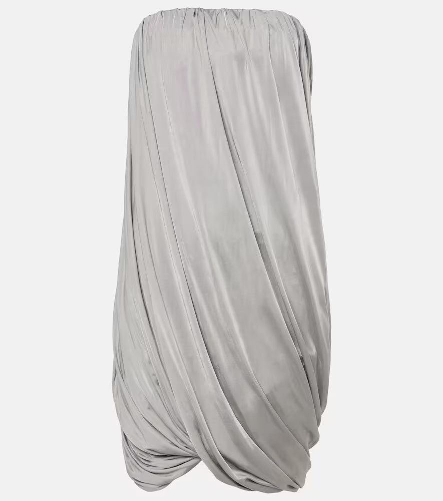 The Attico Draped jersey minidress | Mytheresa (US/CA)