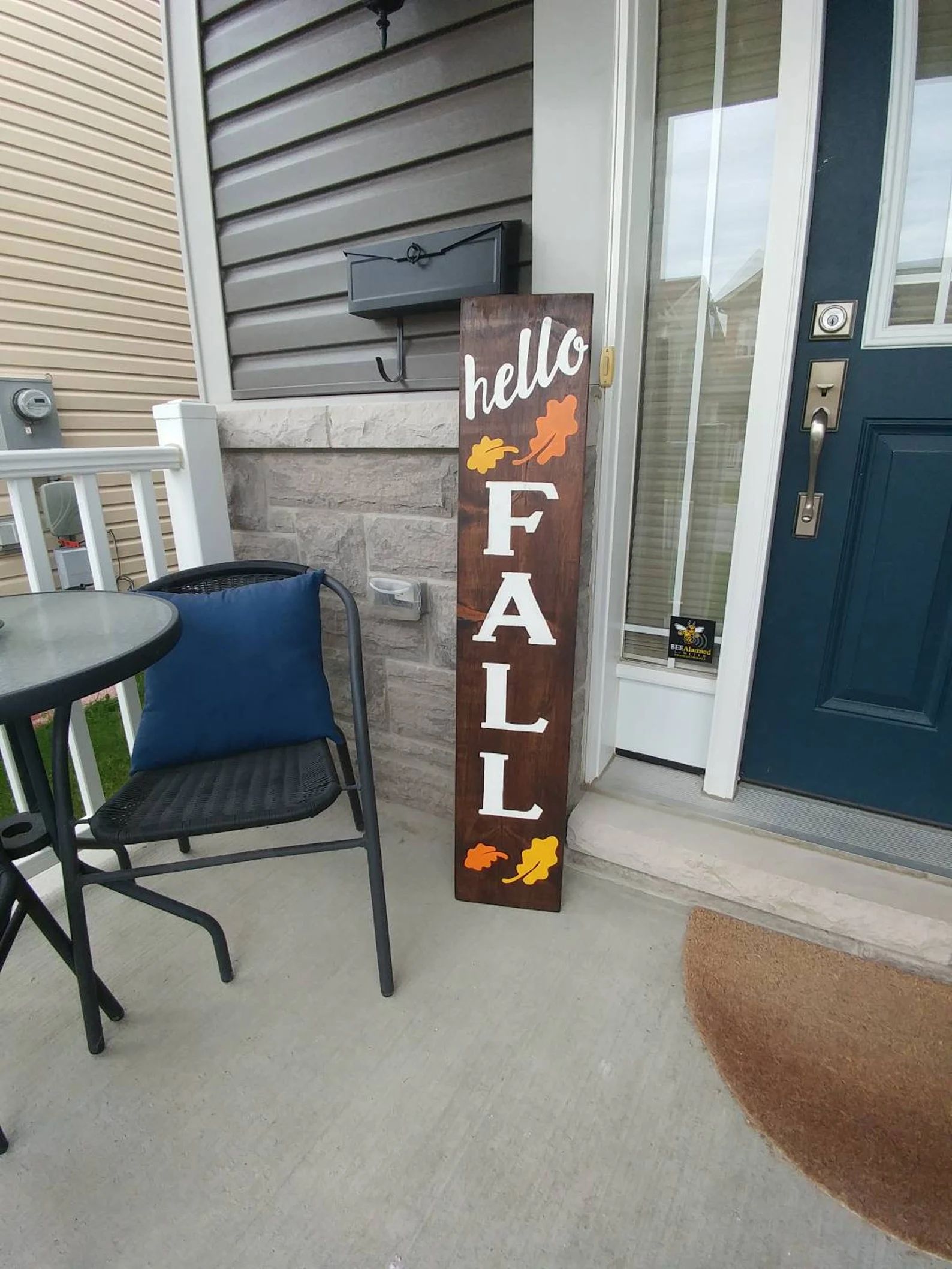 Read the full title
    Hello Fall Handpainted Wood Sign | Etsy (CAD)