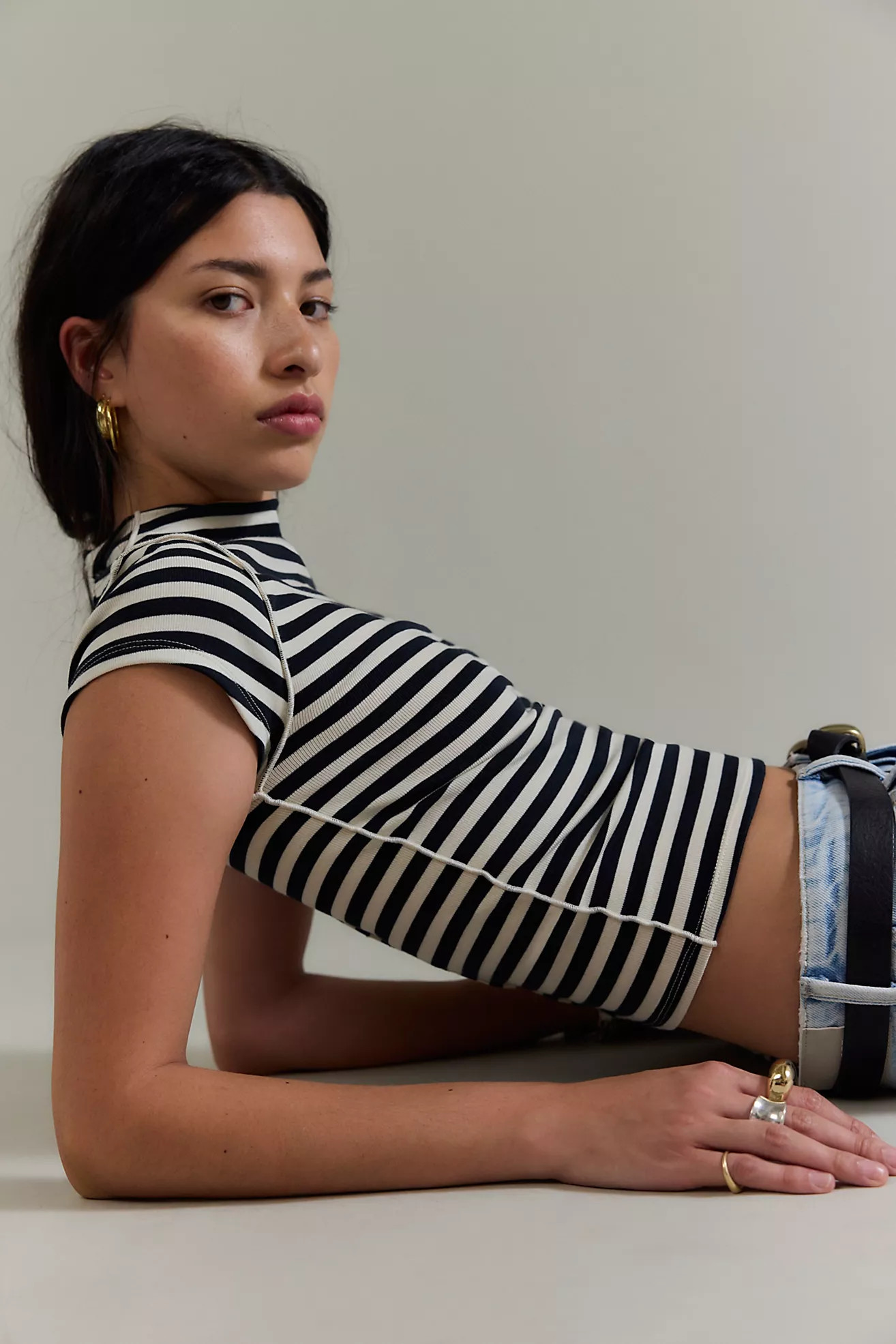 We The Free Lola Striped Tee | Free People (Global - UK&FR Excluded)