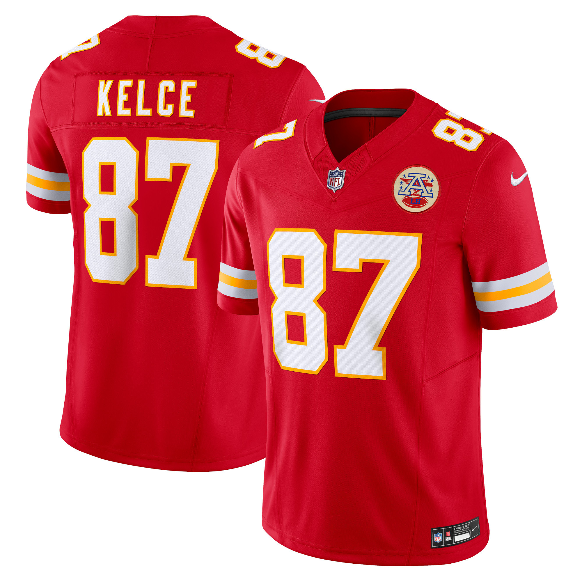 Men's Kansas City Chiefs Travis Kelce Nike Red Vapor F.U.S.E. Limited Jersey | NFL Shop