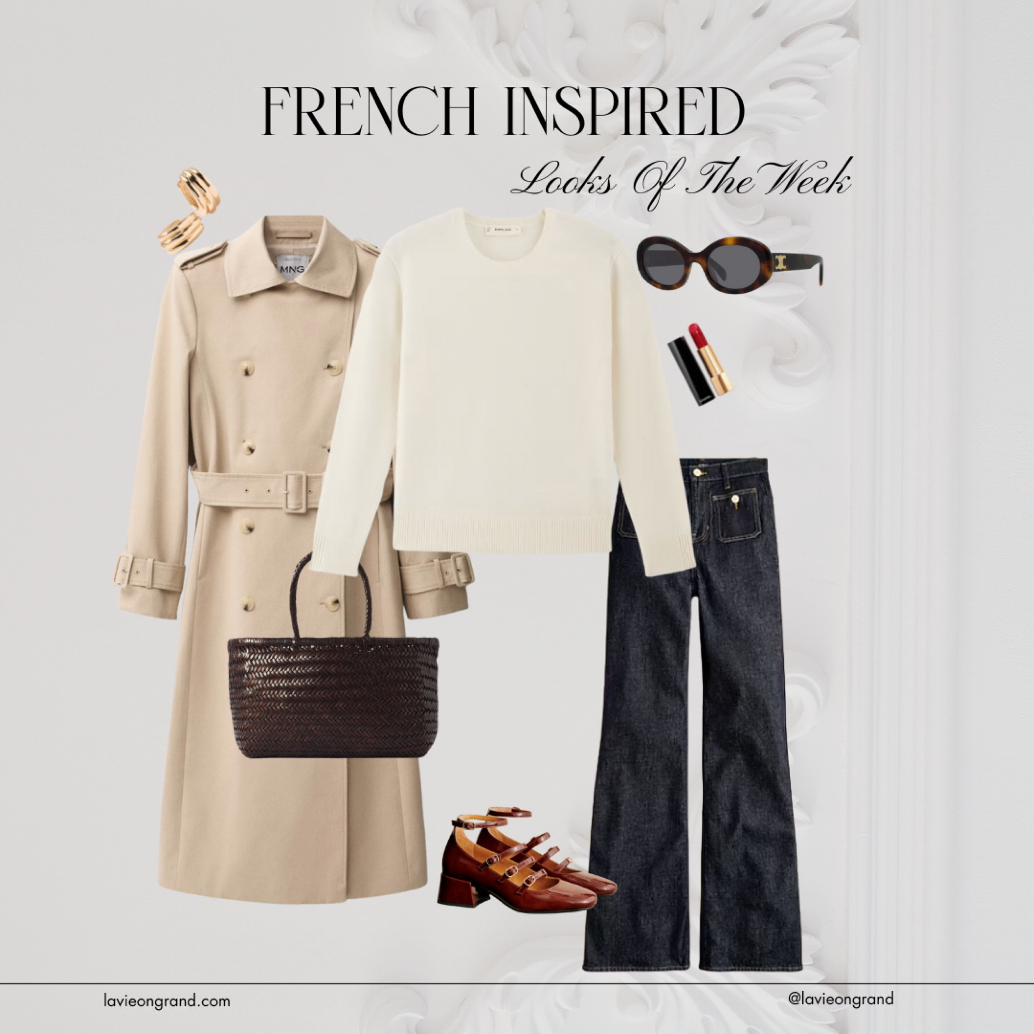 Weekly Styled Look 
French Inspired Look 


#LTKOver40 #LTKSeasonal #LTKStyleTip