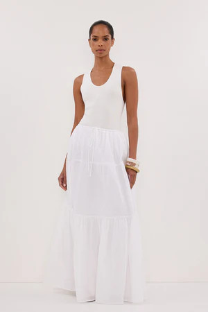 DEVIN OFF WHITE RACER KNIT TANK | DISSH