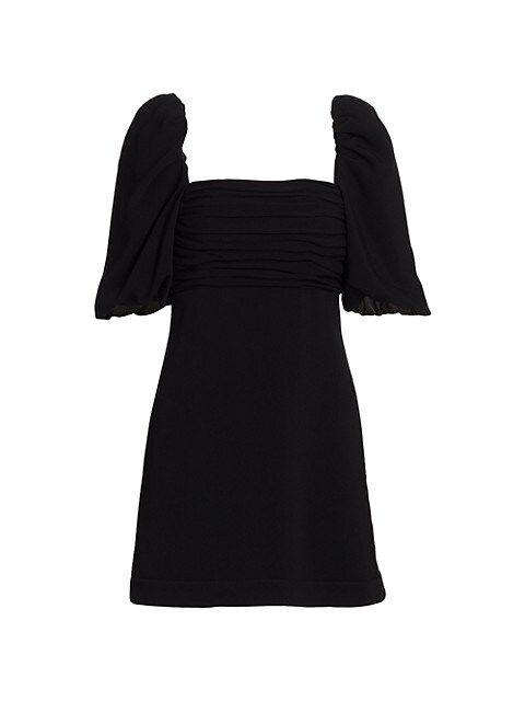 Odele Puff-Sleeve Mini Dress | Saks Fifth Avenue