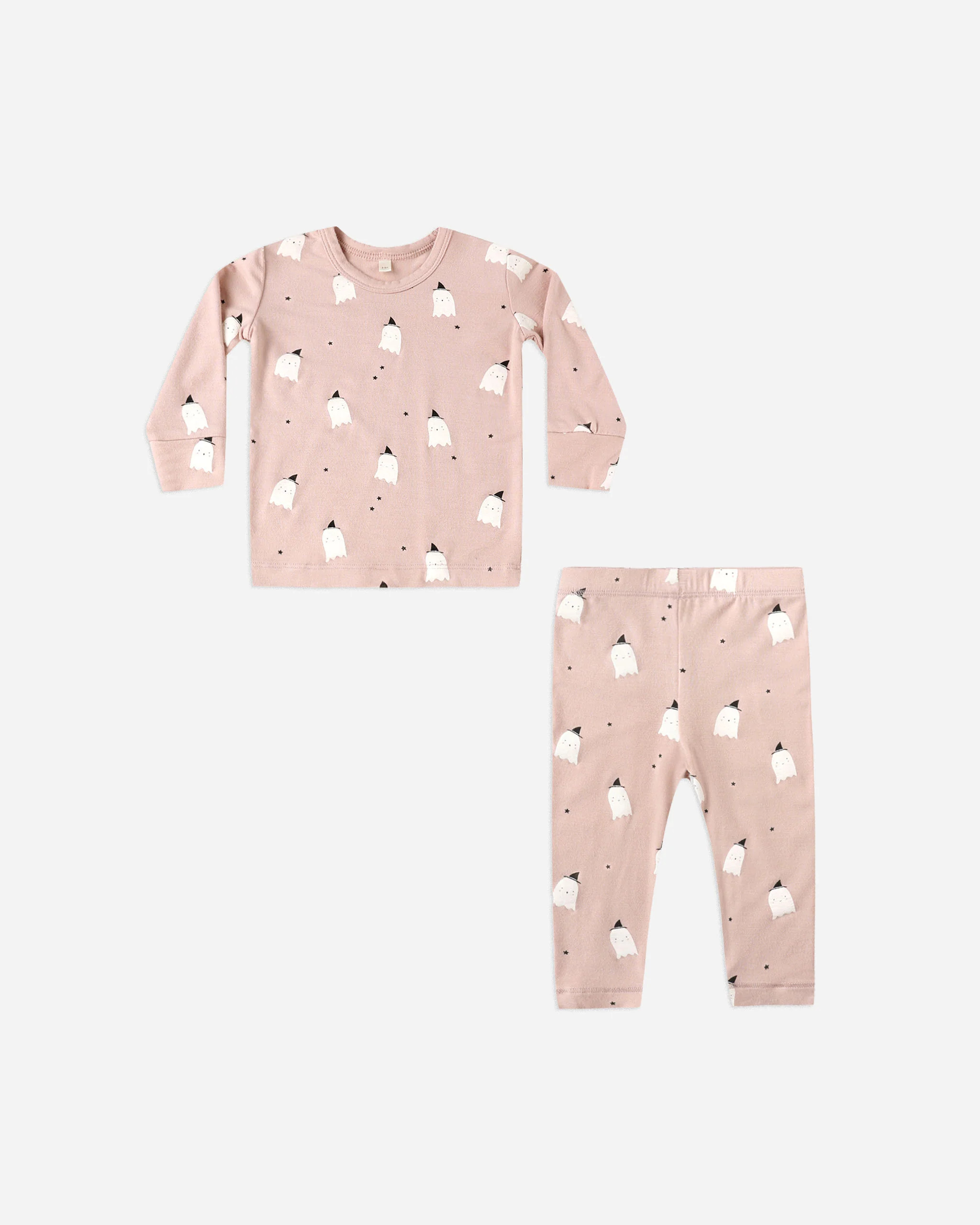 Bamboo Pajama Set || Pink Ghosts | Rylee + Cru