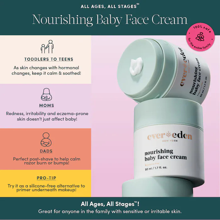 Nourishing Baby Face Cream | Sephora (CA)
