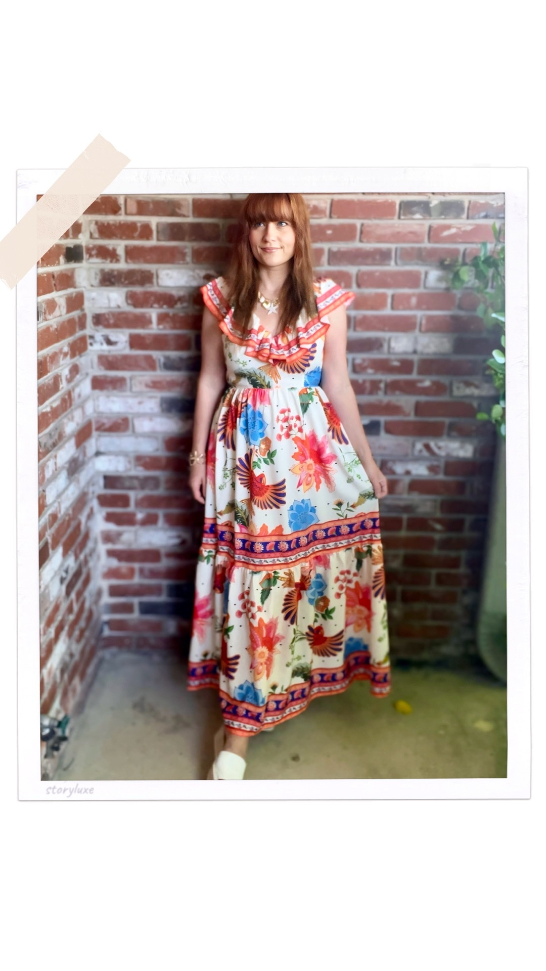 Wearing a beautiful floral summer maxi dress! Farm Rio inspired.
Perfect for your next tropical vacation

#LTKootd #LTKgrwm