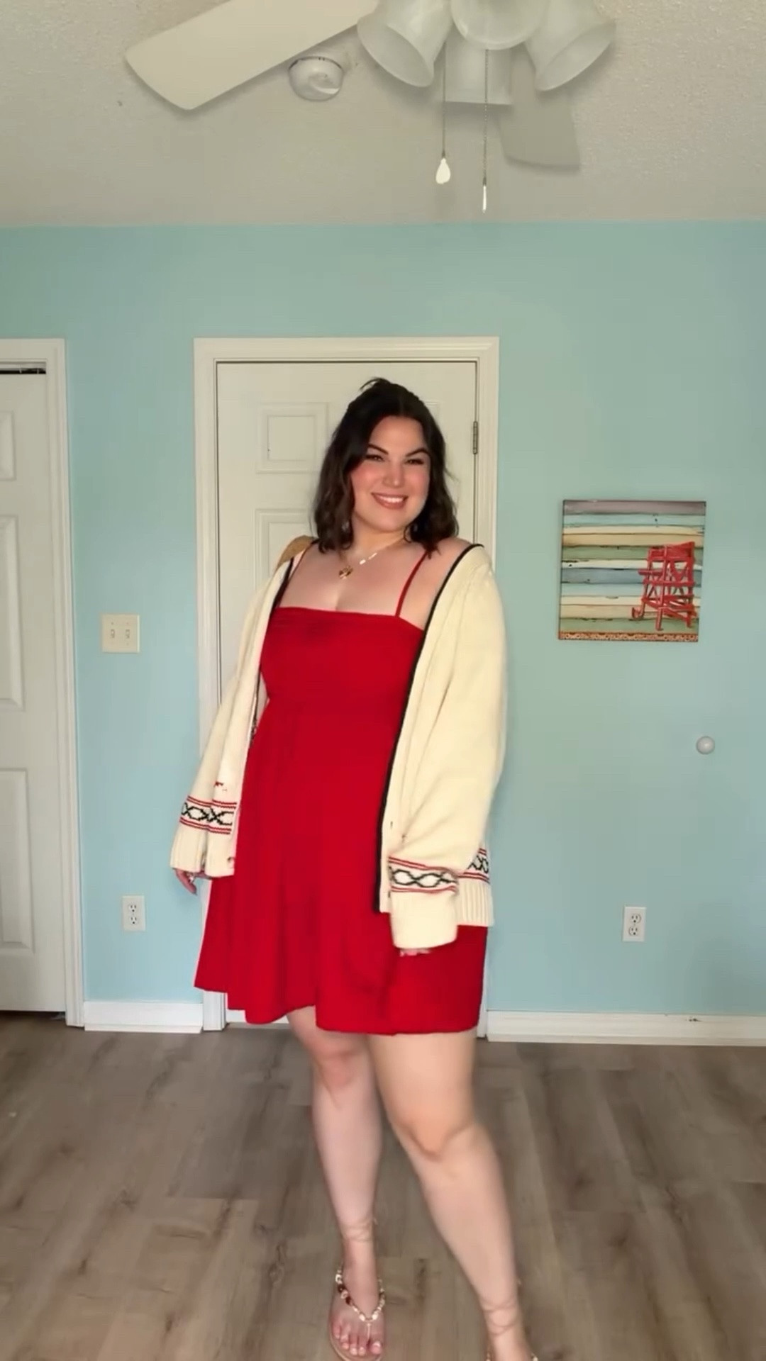 Midsize vacation outfit 🏝️☀️

dress: size large tall
cardigan: size large
sandals: similar*

#LTKootd #LTKSeasonal #LTKMidsize