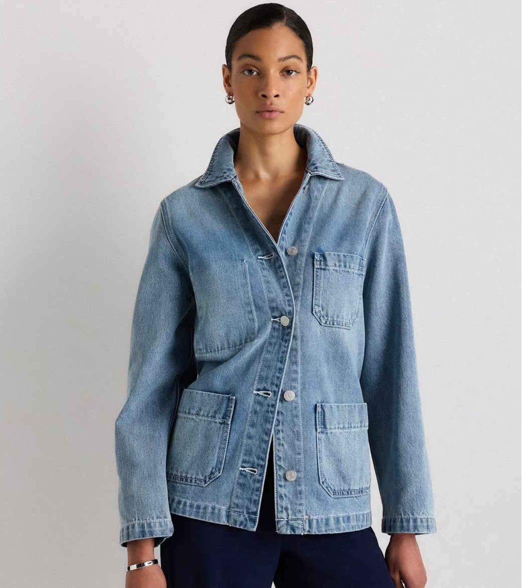 I love this cute Jean jacket from Quince. I love their clothes and reasonable prices
#quince #jeanjacket #quinceclothes #mystyle #over50 #over60

#LTKWorkwear #LTKOver40 #LTKootd