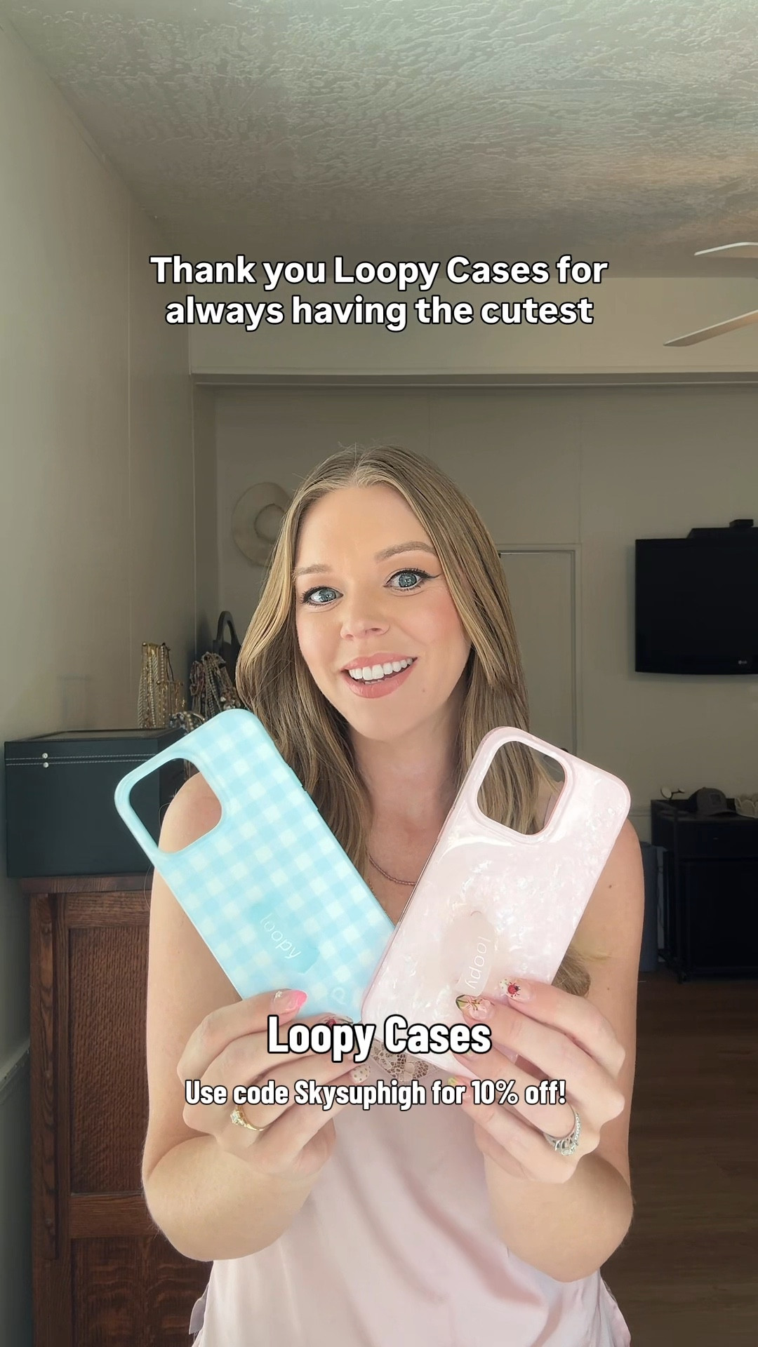 #stopthedrop and get 10% off your next @loopycases  with code Skysuphigh 💕

I love my Loopy cases they have so many cute styles and designs.

#loopycase #phonecases #phoneaccessories 

#LTKootd #LTKSaleAlert #LTKMothersDay