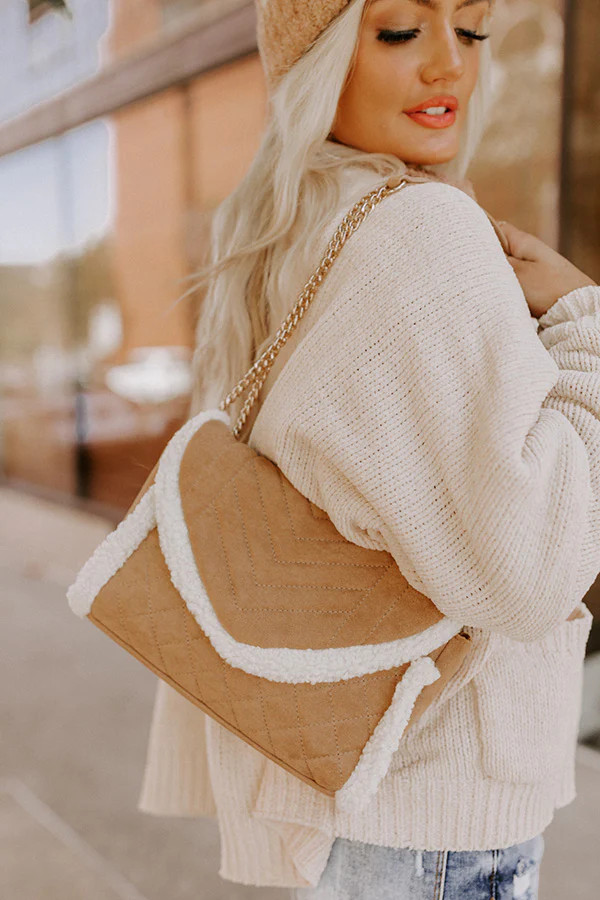 Mind On Manhattan Faux Suede Crossbody | Impressions Online Boutique